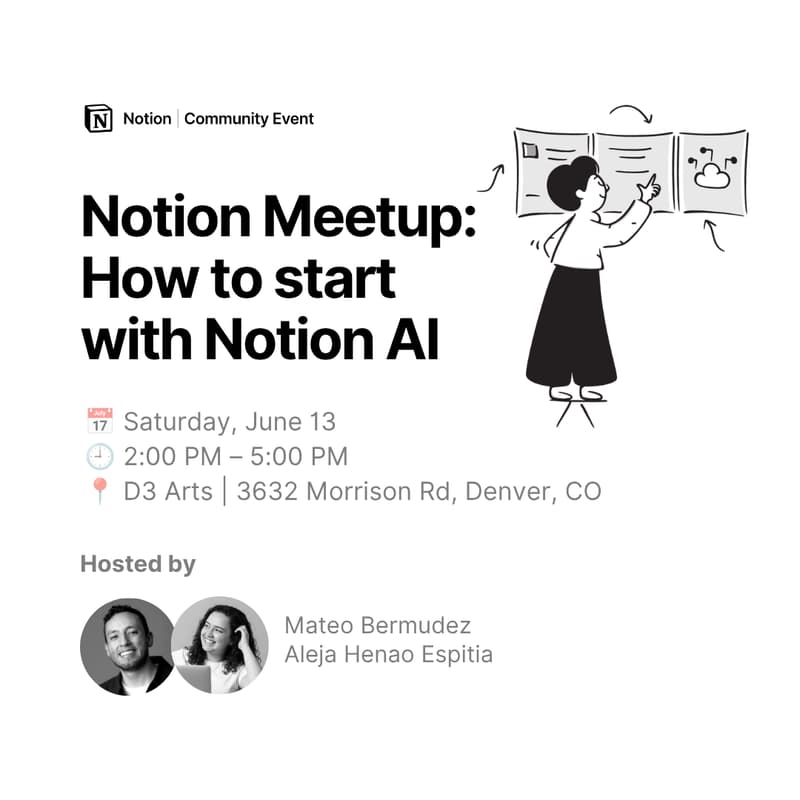 Cover Image for Notion Meetup: How to start with Notion AI