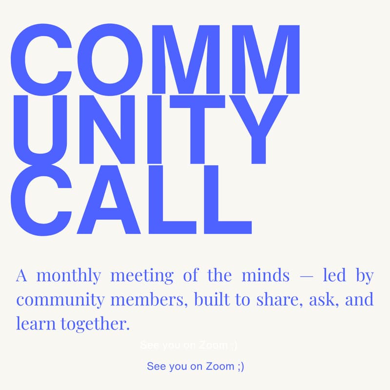 Cover Image for Community Call: Contracts for Contractors