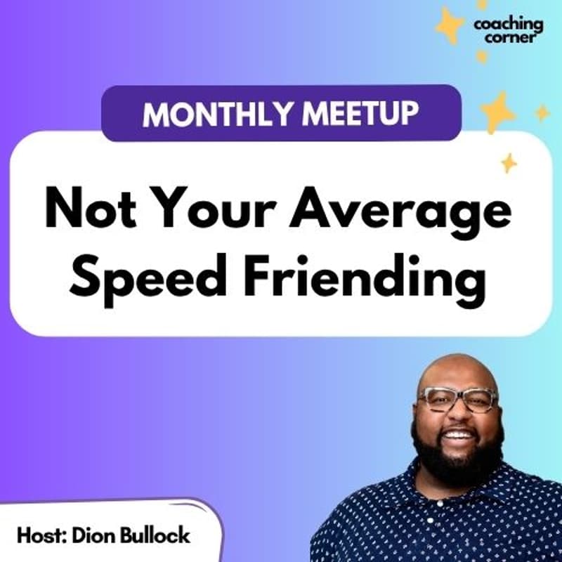 Cover Image for Not Your Average Speed Friending