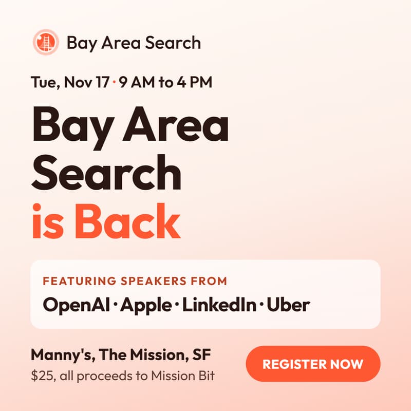 Cover Image for Bay Area Search 2026
