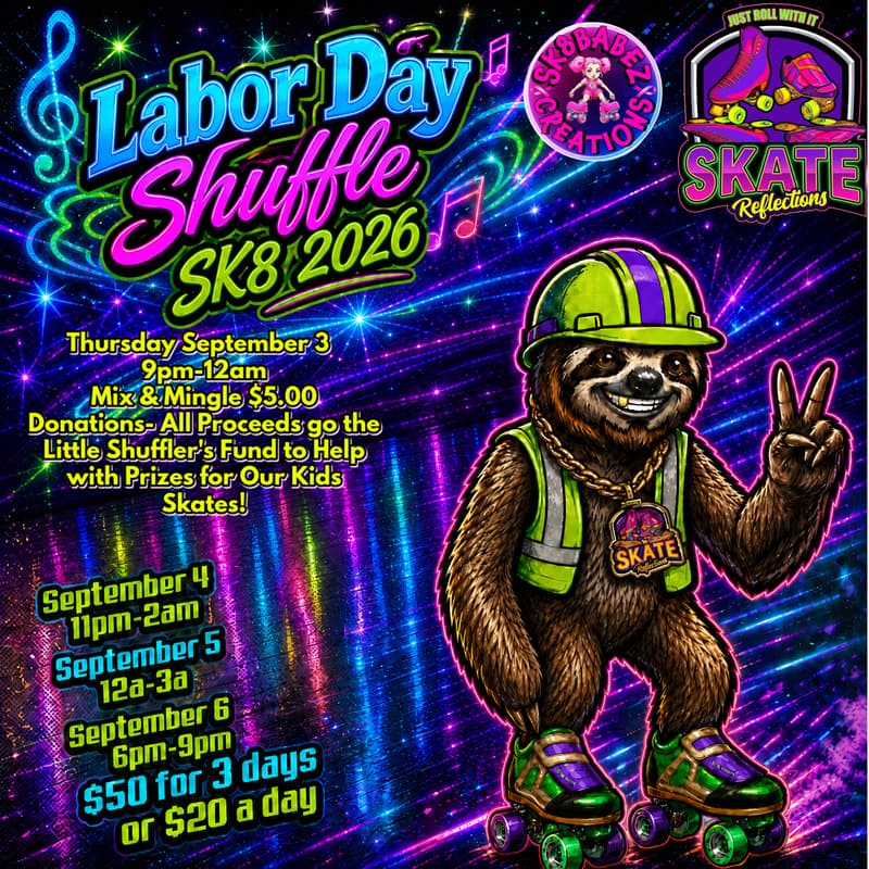 Cover Image for Labor Day Weekend Adult Shuffle Skate 2026
