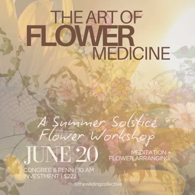 Cover Image for Workshop - The Art of Flower Medicine
