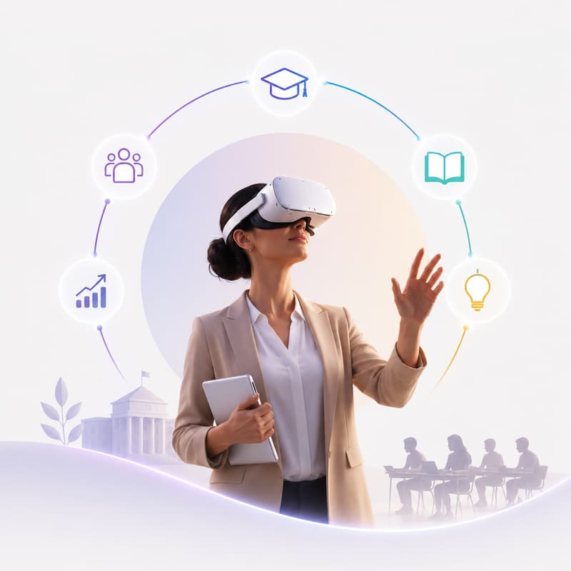 Cover Image for The Future-Ready Educator: Leveraging VR to Transform Teaching & Learning