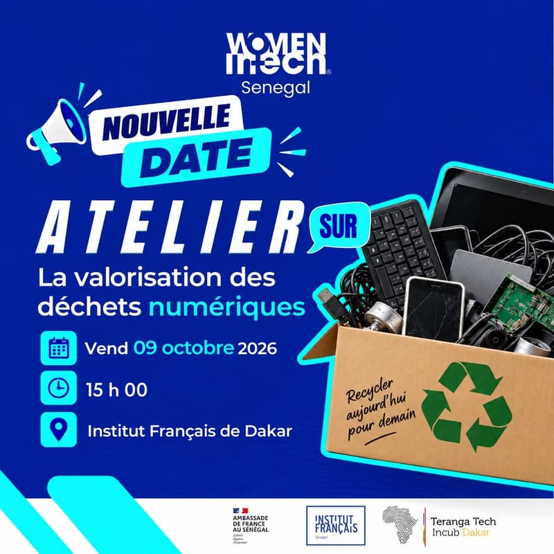 Cover Image for Atelier sur la valorisation des déchets numériques