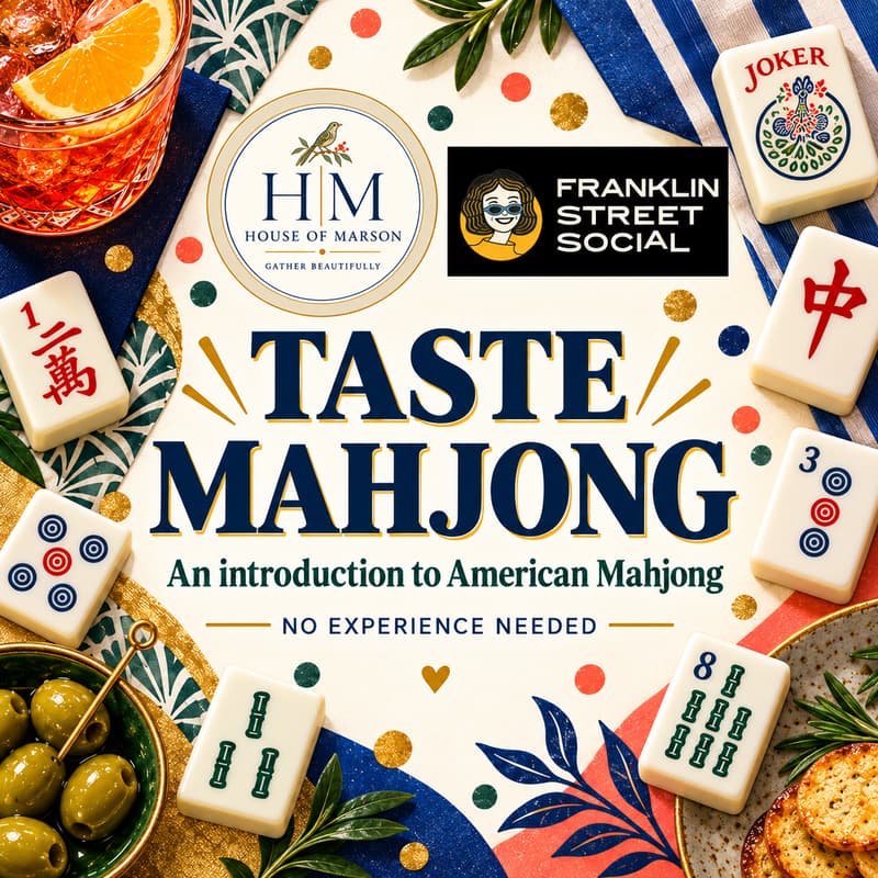 Cover Image for Taste Mahjong: A Fun Introduction to American Mahjong.