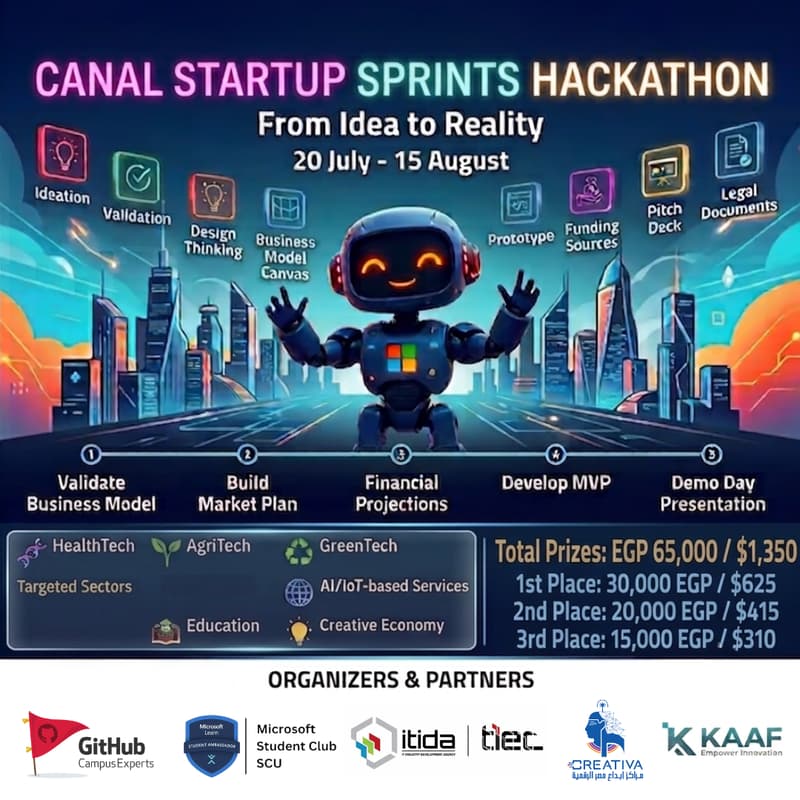 Cover Image for Canal Startup Sprints Hackathon: Creativa X Microsoft
