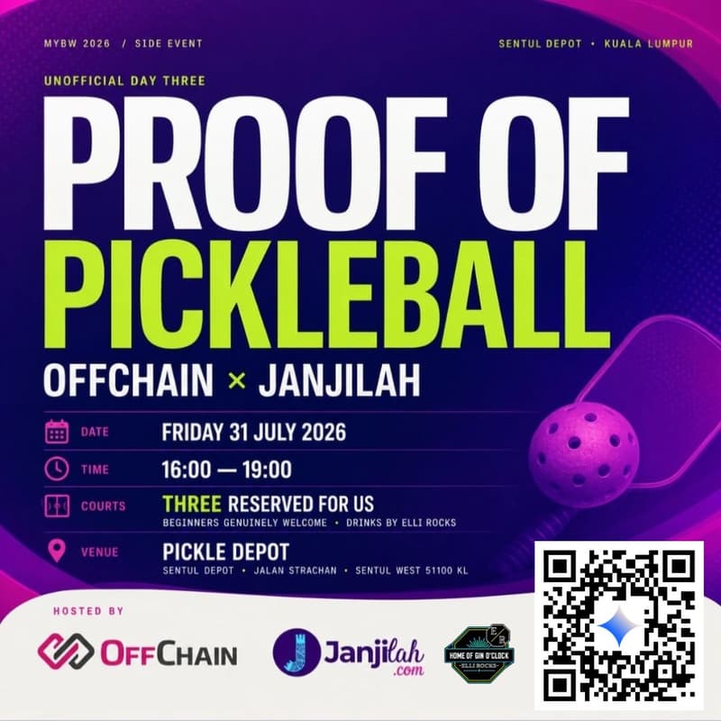 Cover Image for Proof of Pickleball: OffChain × Janjilah