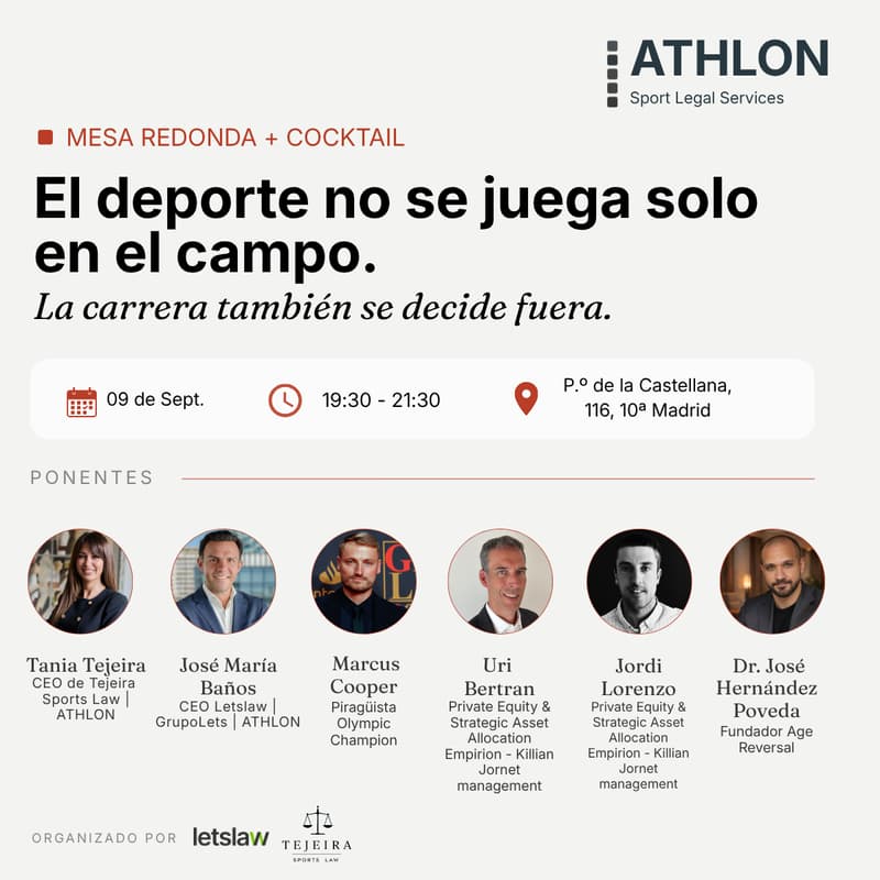 Cover Image for ATHLON Sports Law: El nuevo terreno de juego del derecho deportivo