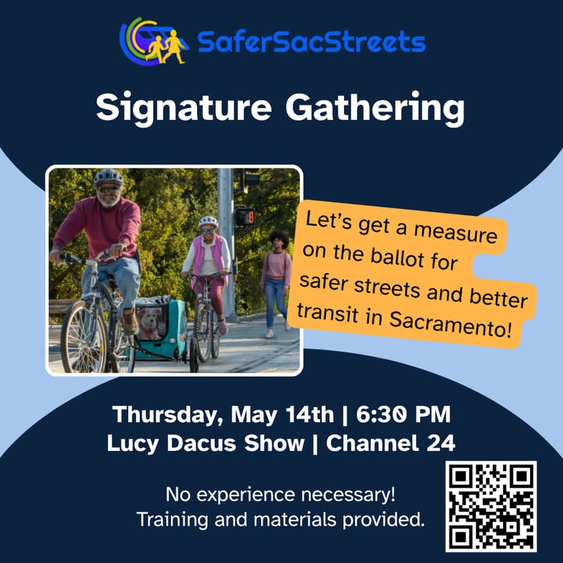 Cover Image for Safer Sac Streets Signature Gathering: Lucy Dacus at Channel 24