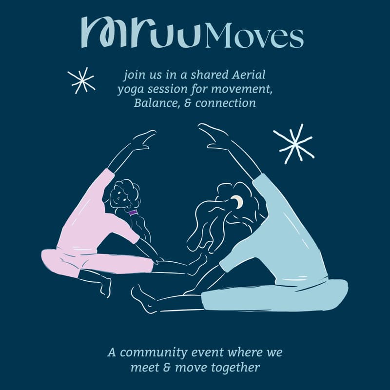 Cover Image for Mruu moves - aerial Yoga
