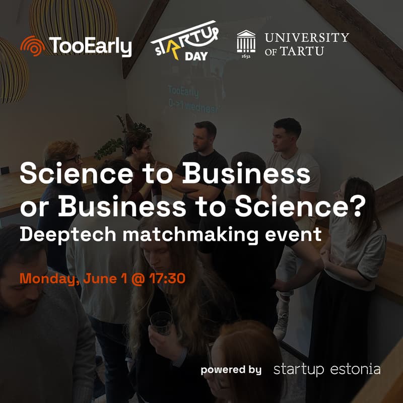 Cover Image for Which one to push: Science to business or business to science? | Deeptech matchmaking