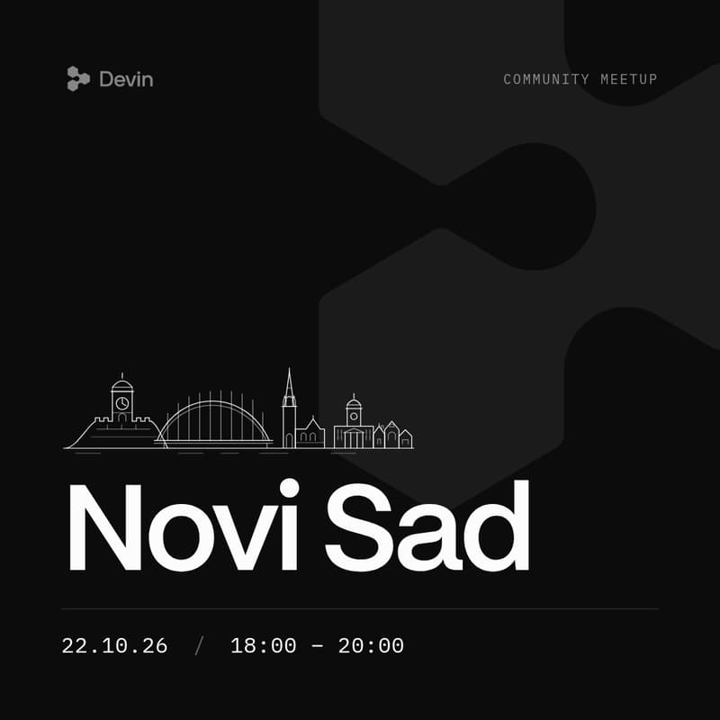 Cover Image for Devin Meetup Novi Sad