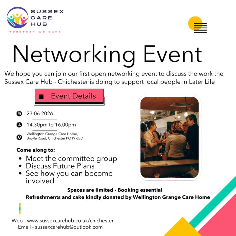 Cover Image for Sussex CareHub (Chichester) - Open Networking