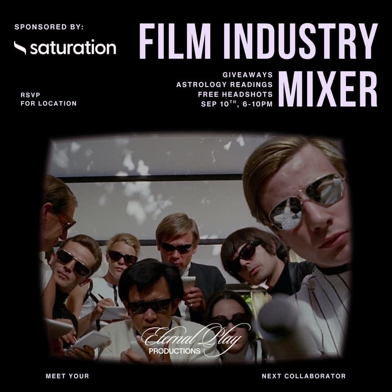 Cover Image for Film Industry Mixer: September!