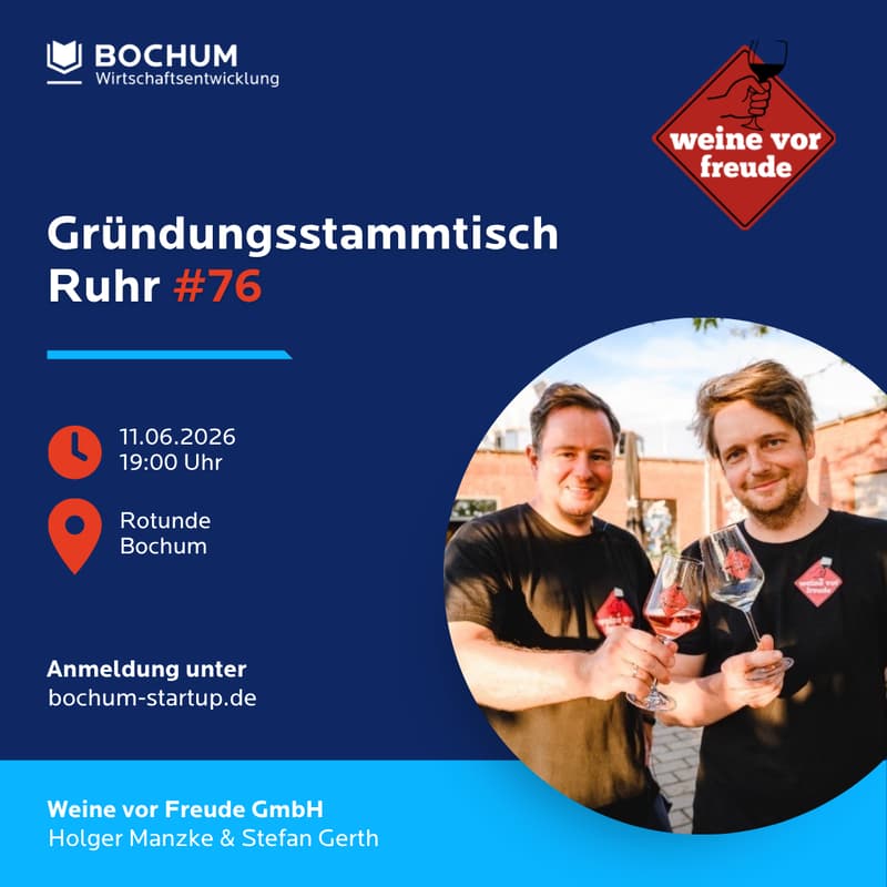 Cover Image for 76. Gründungsstammtisch Ruhr