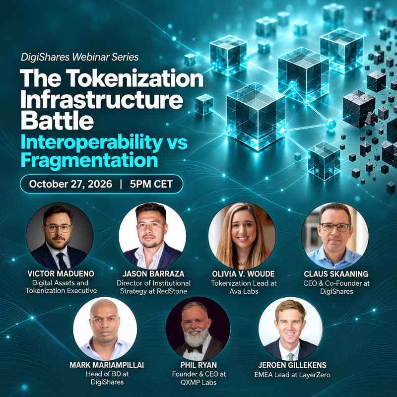 Cover Image for The Tokenization Infrastructure Battle: Interoperability vs Fragmentation