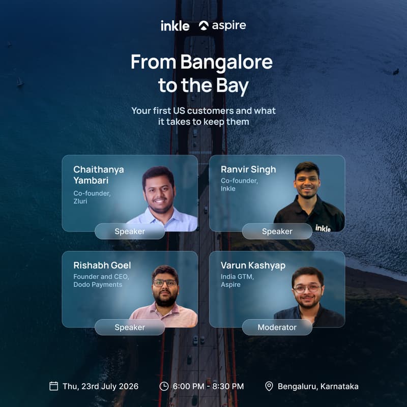 Cover Image for From Bangalore to the Bay: Your First US Customers, and What It Takes to Keep Them