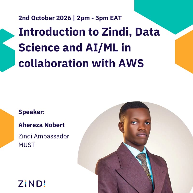 Cover Image for Introduction to Zindi, Data Science and AI/ML in collaboration with AWS