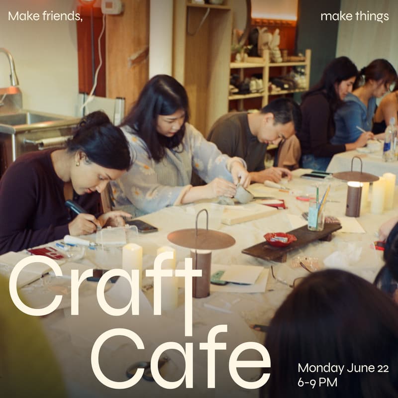 Cover Image for Craft Cafe: Make friends, Make crafts