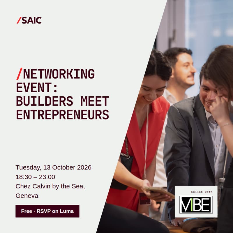 Cover Image for Builders meet Entrepreneurs: SAIC x VIBE