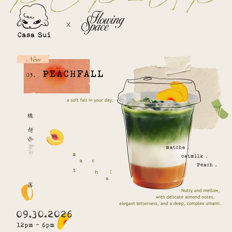 Cover Image for Matcha At Flowing Space By Casa Sui