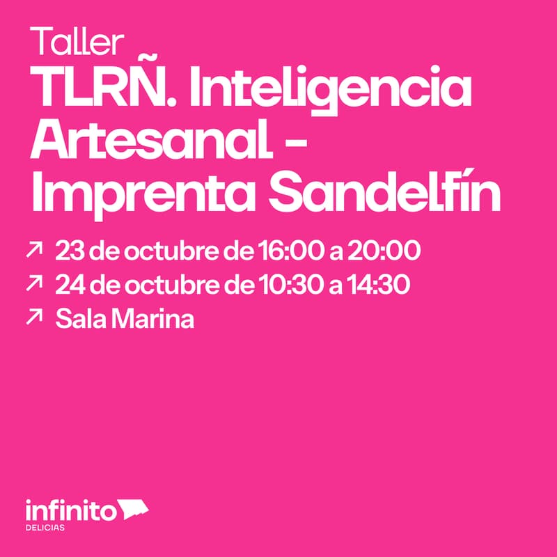 Cover Image for TLRÑ. Inteligencia Artesanal - Imprenta Sandelfín