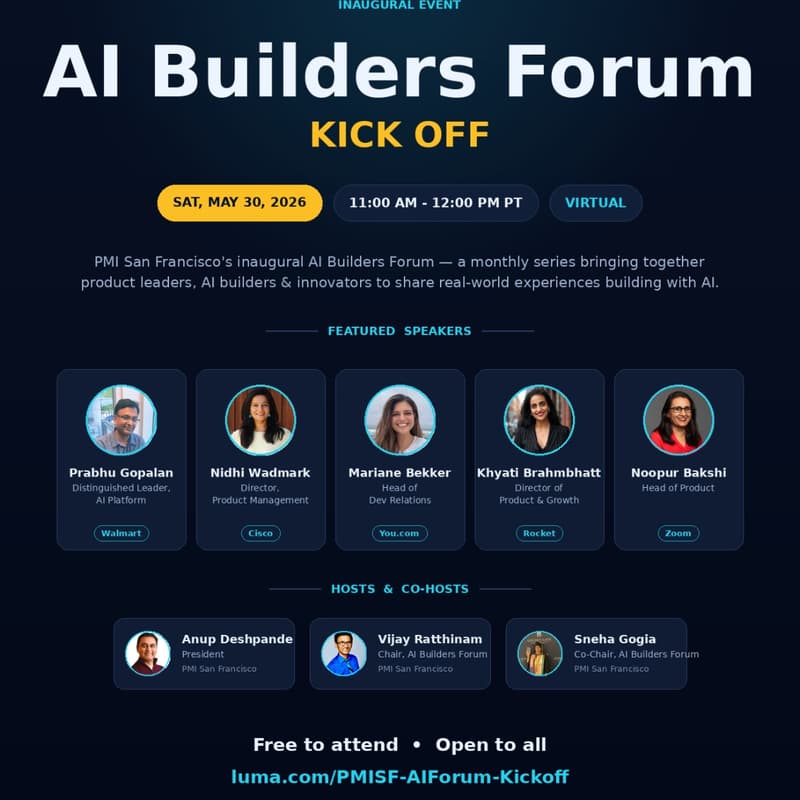 Cover Image for AI Builders Forum: Kick Off