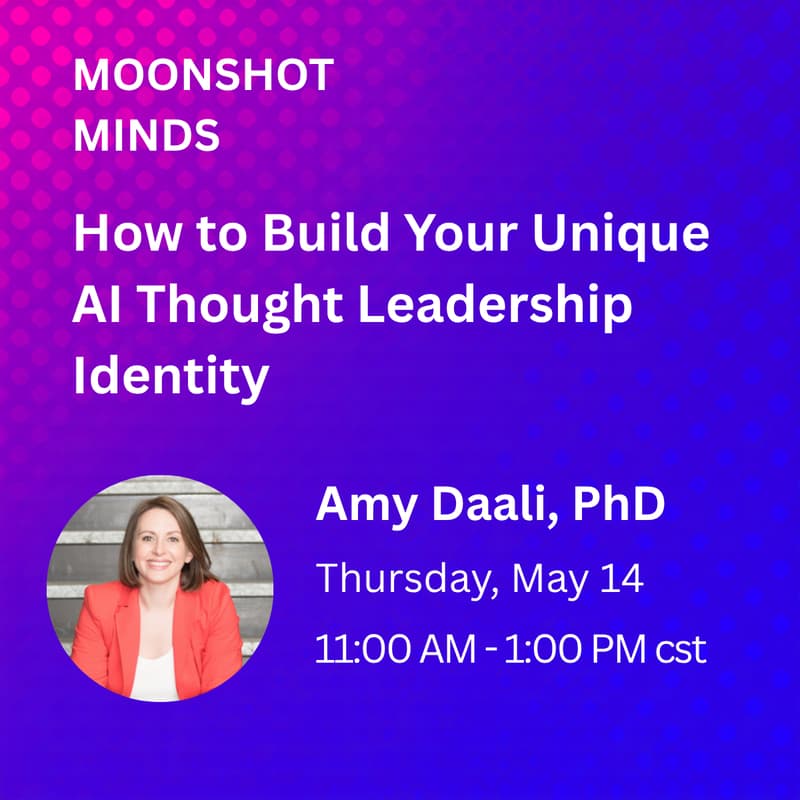 Cover Image for How to Build Your Unique AI Thought Leadership Identity