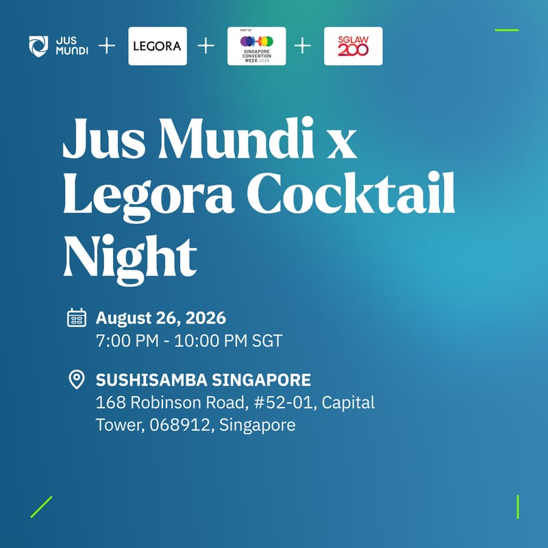 Cover Image for Jus Mundi x Legora Cocktail Night