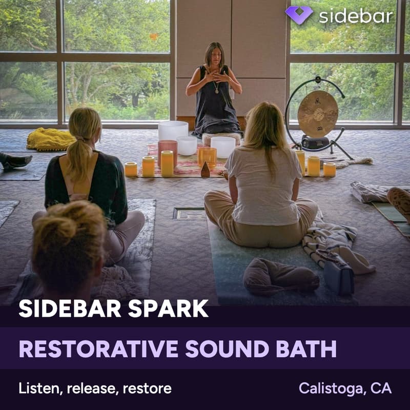 Cover Image for ✨ Rest, Restore & Recharge: A Healing Sound Bath Experience
