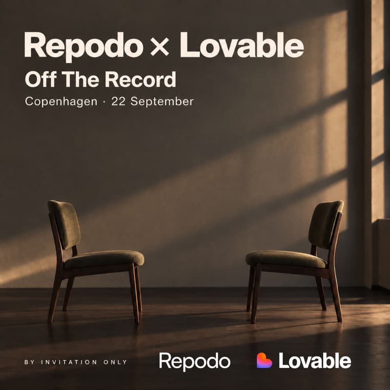 Cover Image for Repodo x Lovable - Off The Record, Nordic Fintech Week