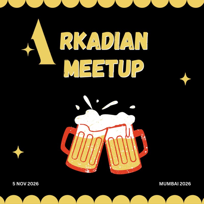 Cover Image for Arkadian Community Meetup | Mumbai