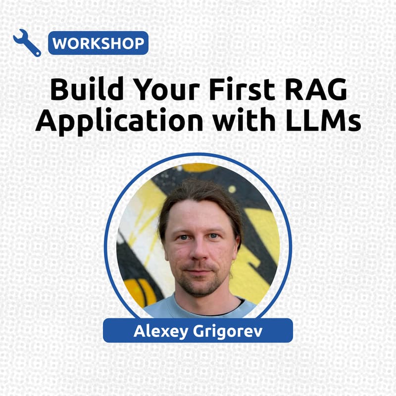Cover Image for Build Your First RAG Application with LLMs