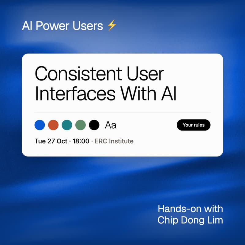 Cover Image for Ship Consistent User Interfaces With AI