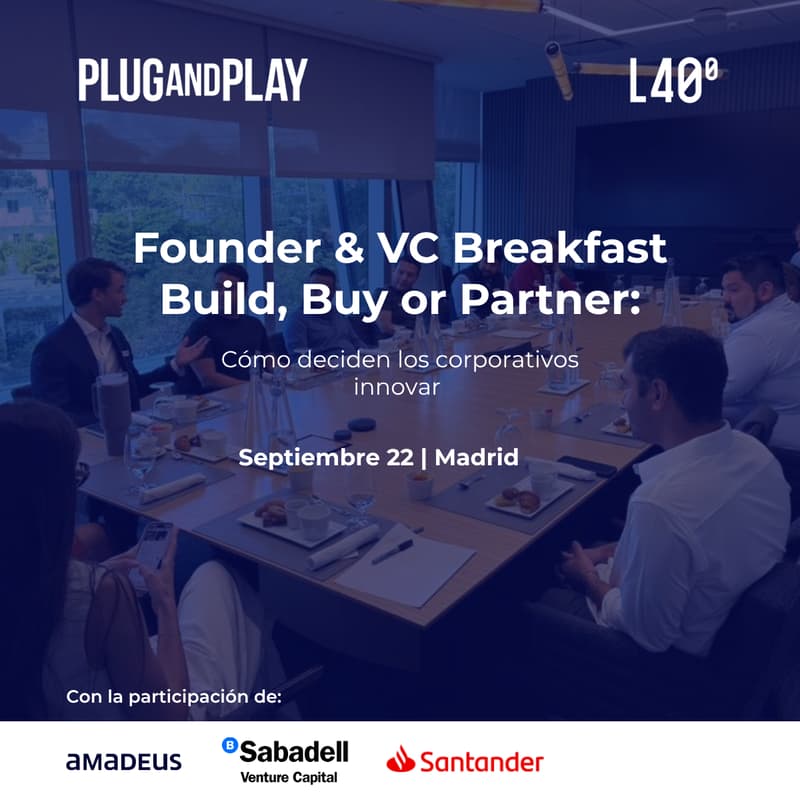 Cover Image for Founder & VC Breakfast (Madrid)