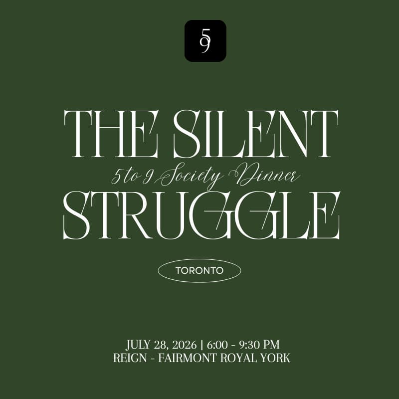Cover Image for Toronto Founders Dinner - The Silent Struggle