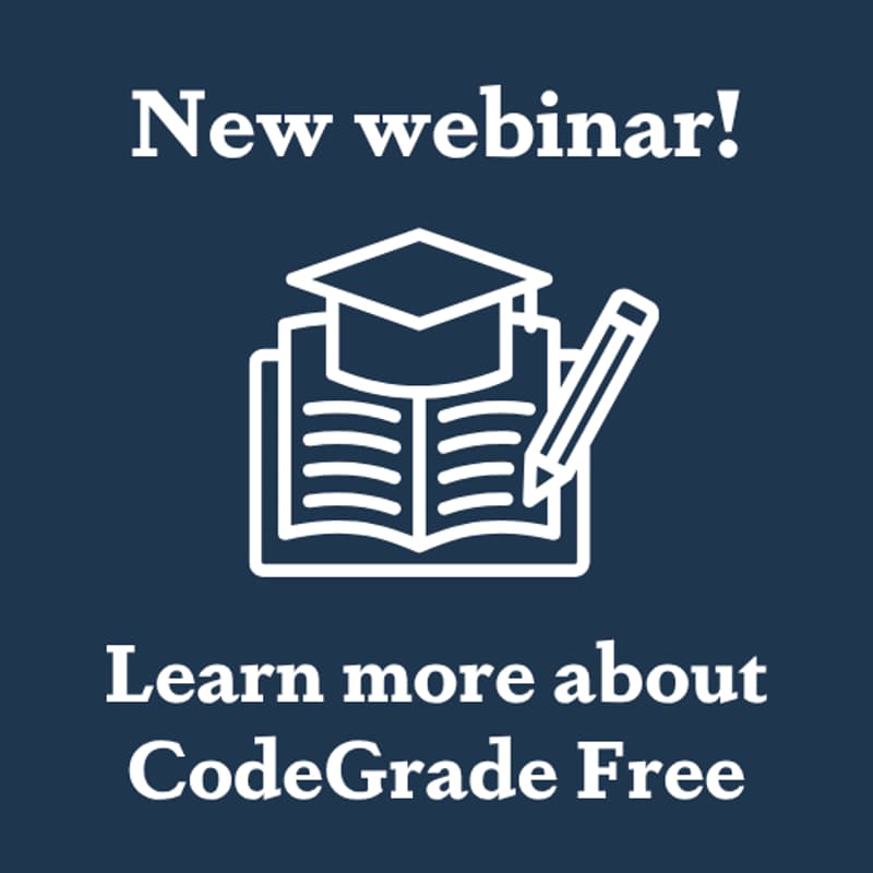 Cover Image for Back to School! Get Ready for the New Academic Year with CodeGrade Free.