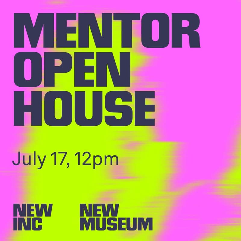 Cover Image for NEW INC Y13 Mentor Open House