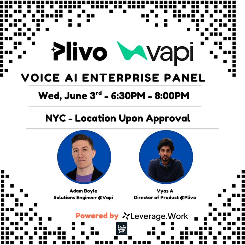 Cover Image for Future of Voice AI - Enterprise Leader Panel
