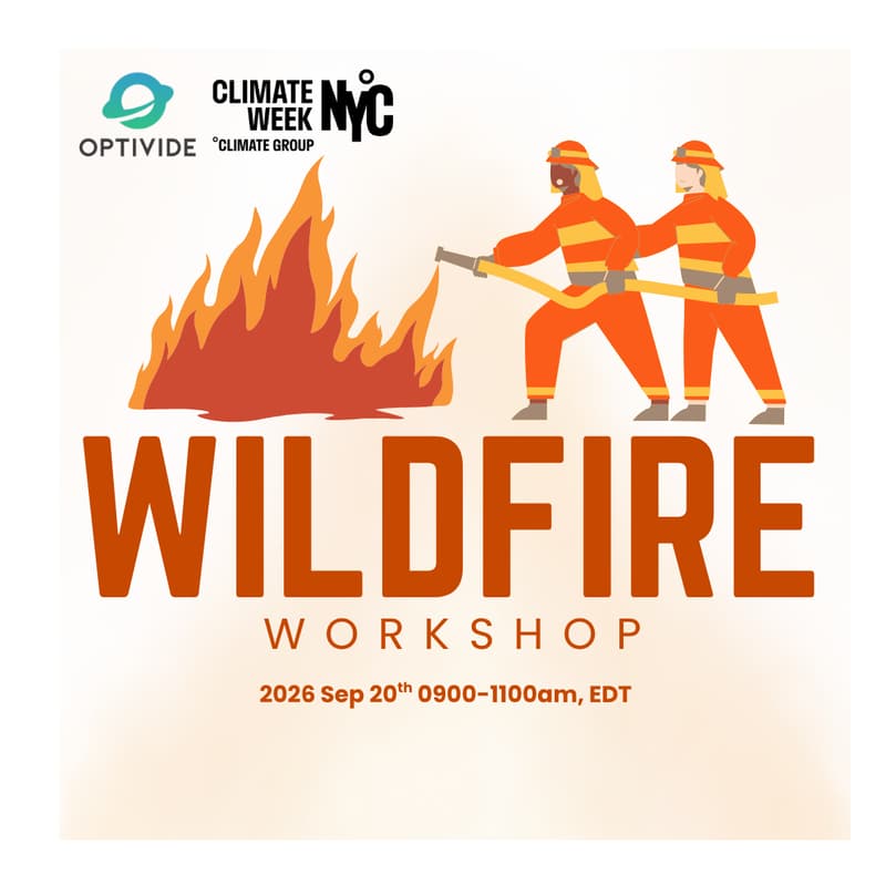 Cover Image for Wildfire Resilience Workshop: NYCW2026