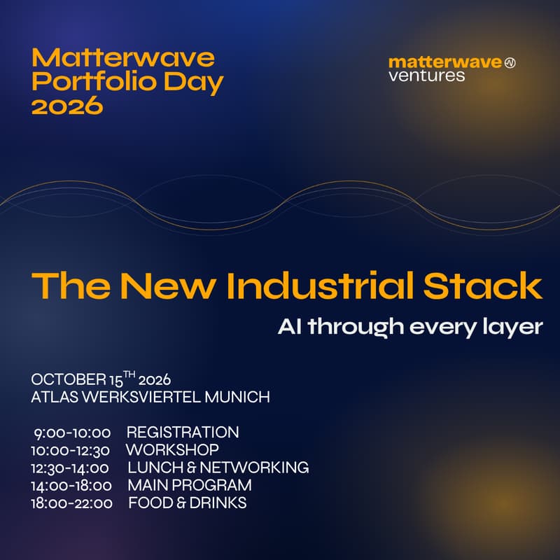 Cover Image for Matterwave Portfolio Day (Portfolio Companies)