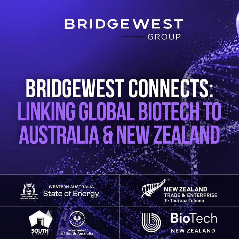 Cover Image for Bridgewest Connects: Linking Global Biotech to Australia & New Zealand