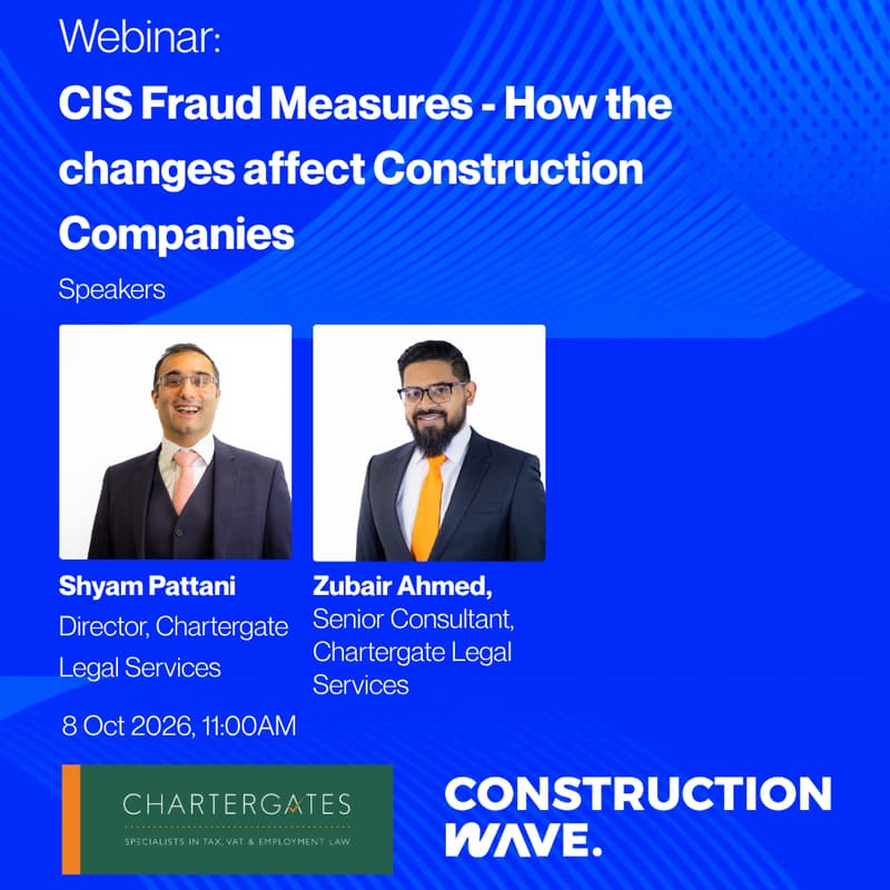 Cover Image for CIS Fraud Measures - How the changes affect Construction Companies