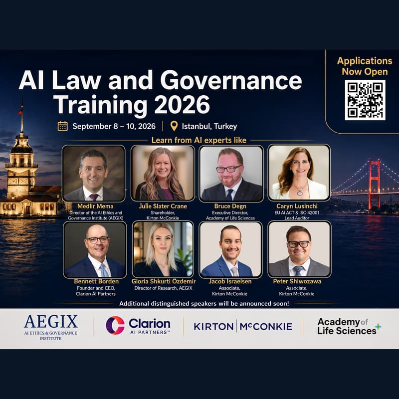 Cover Image for AI Law and Governance (ALGO) Istanbul 2026