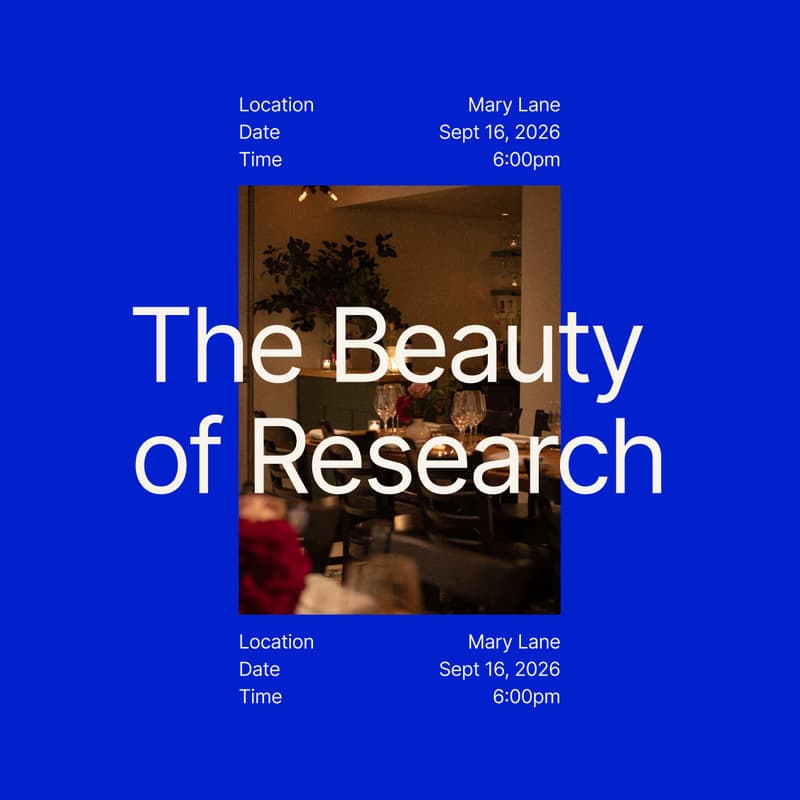 Cover Image for The Beauty of Research