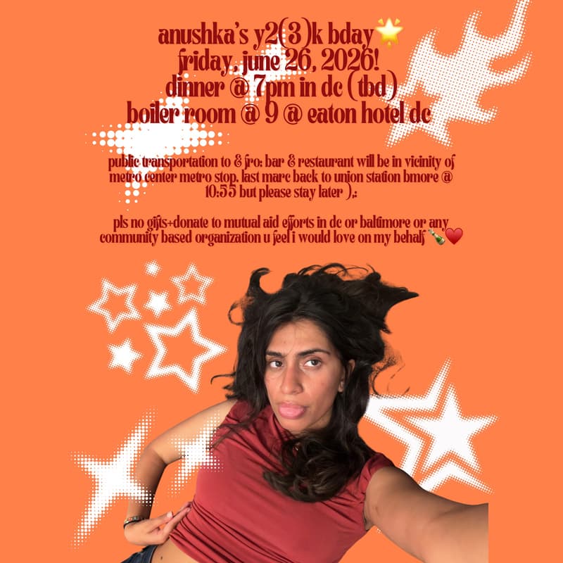 Cover Image for anushka's y2(3)k bday!!