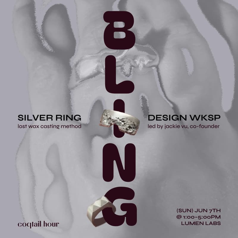 Cover Image for BLING: Silver Ring Design Workshop