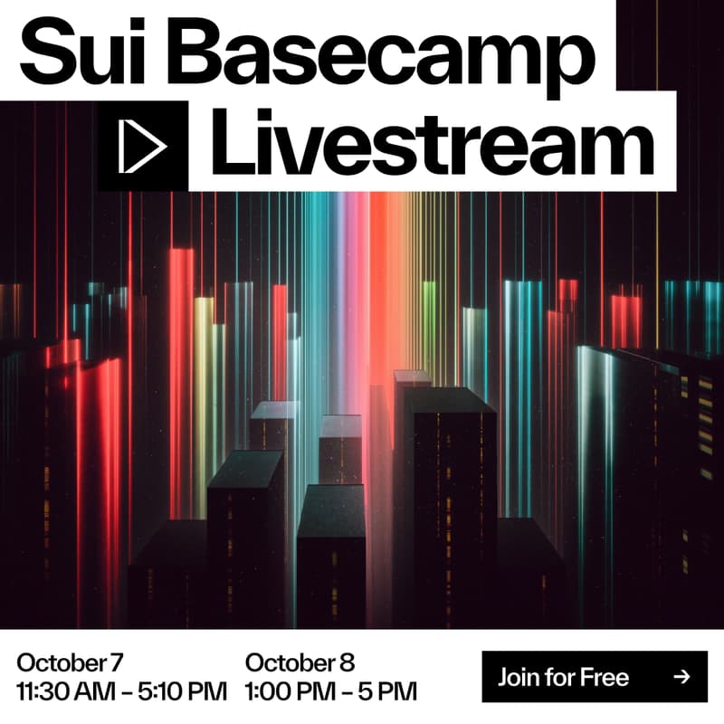 Cover Image for Livestream: Sui Basecamp 2026