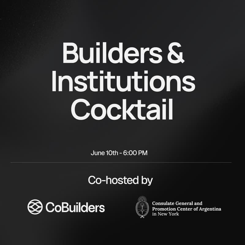 Cover Image for Builders & Institutions Cocktail