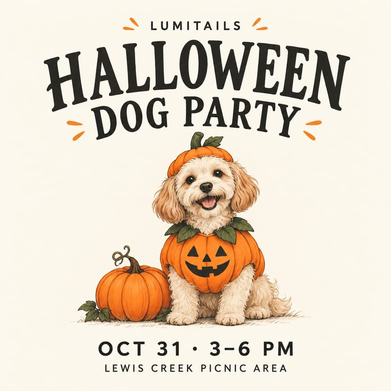 Cover Image for Lumitails 万圣节狗狗派对 🎃 Halloween Dog Party